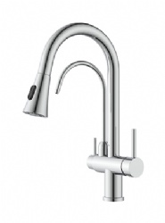 Matte Black Pull Down Kitchen Faucet